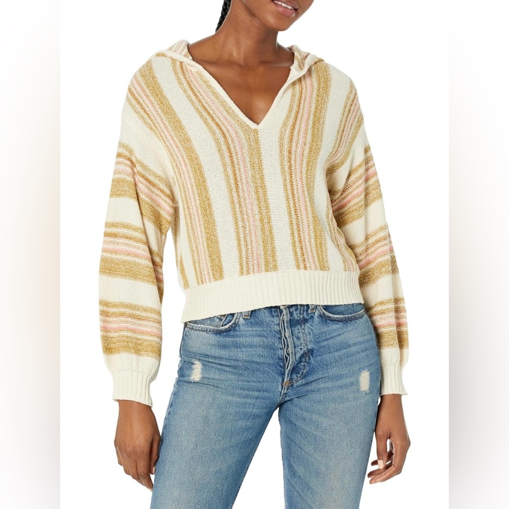 Billabong V-Neck Hooded Sweater